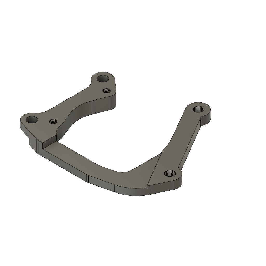 Adapter 022 = 312mm Brembo (4tłok) + T5 (ręczny) (A3 8L, Golf 4, Octavia, Leon itd / Quattro / 4Motion / 4×4)
